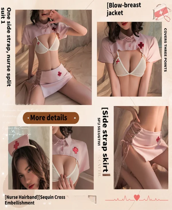 Gentle Nurse Lingerie Set - Image 3
