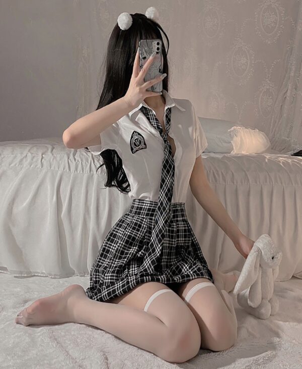 College-Style JK School Uniform Set