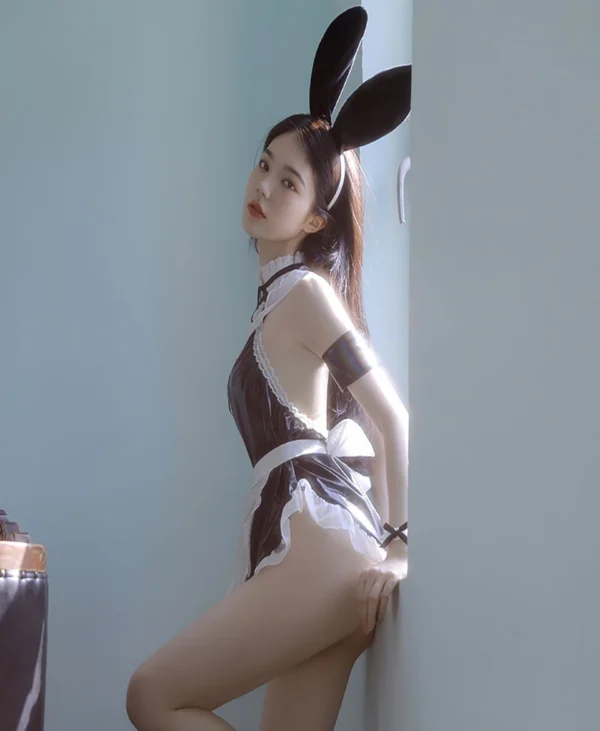 Lively And Cute Bunny Girl Costume - Image 4