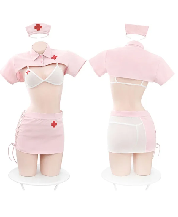 Gentle Nurse Lingerie Set - Image 6
